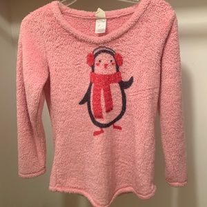 Fluffy PJ sweater